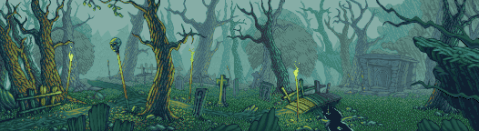 Adventure Background: Graveyard