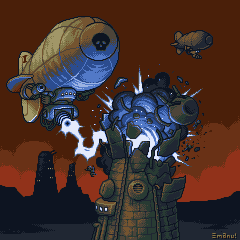 Tesla Zeppelins attack!