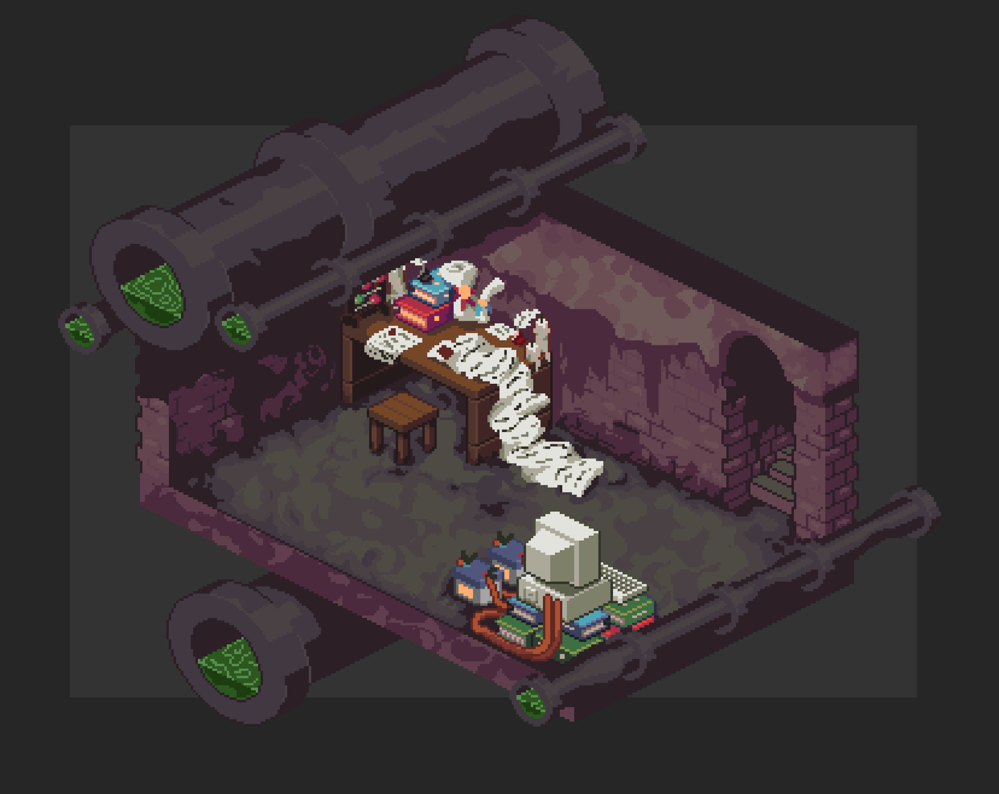 Solo gamedev dwelling