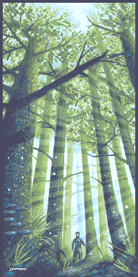 ilkke in the woods