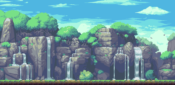 Waterfall Background