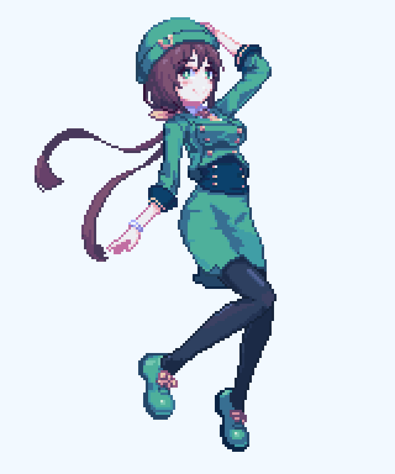 Anime-Style Character Portrait