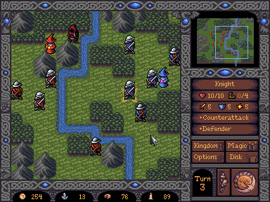 STRATEGY GAME MOCKUP II